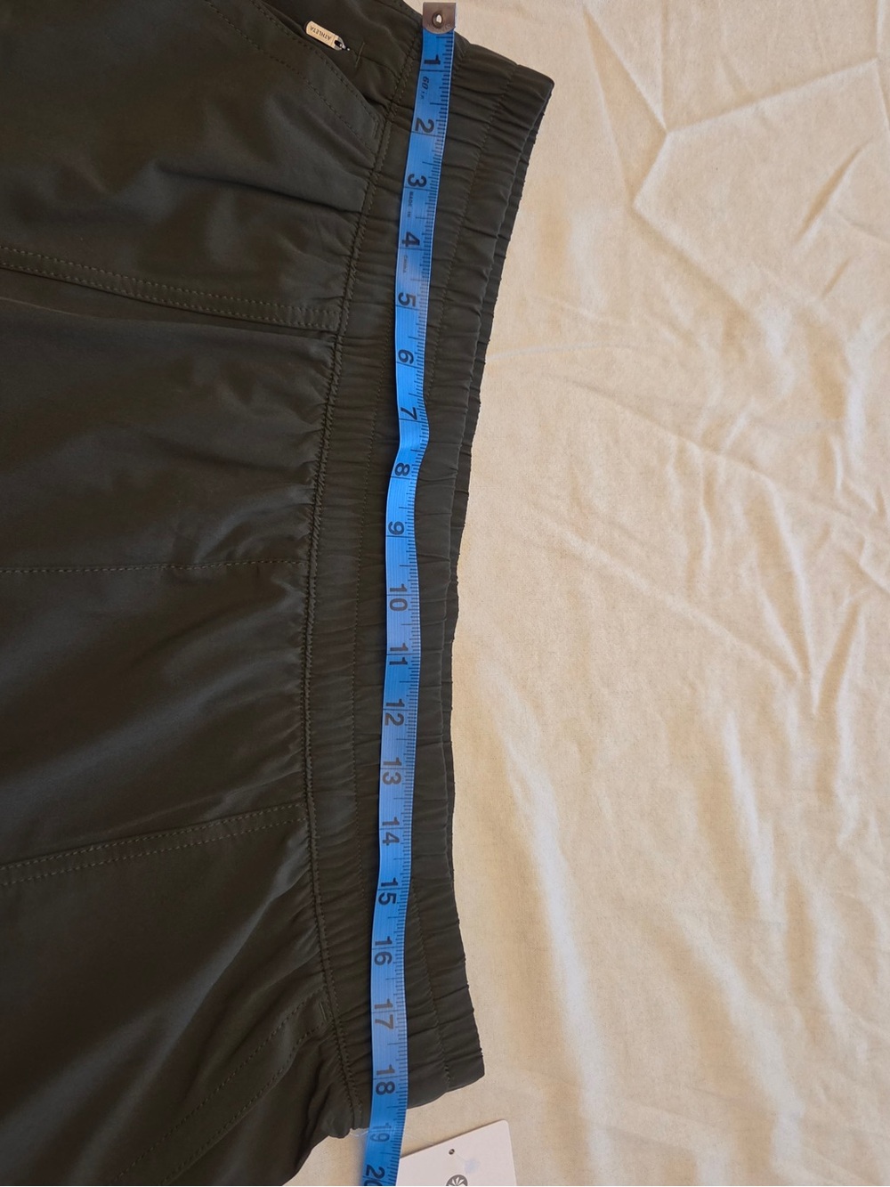 Athleta Olive Green Performance Running Shorts - Picture 10 of 11